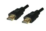 DINIC HDMI-High Speed 1.4 Kabel mit Ethernet, 4K 60Hz, 3D